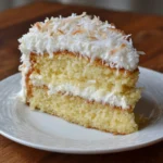 Moist Coconut Cream Cake
