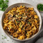 Mushroom Stroganoff Pasta