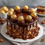 Nutella Ferrero Rocher Cake
