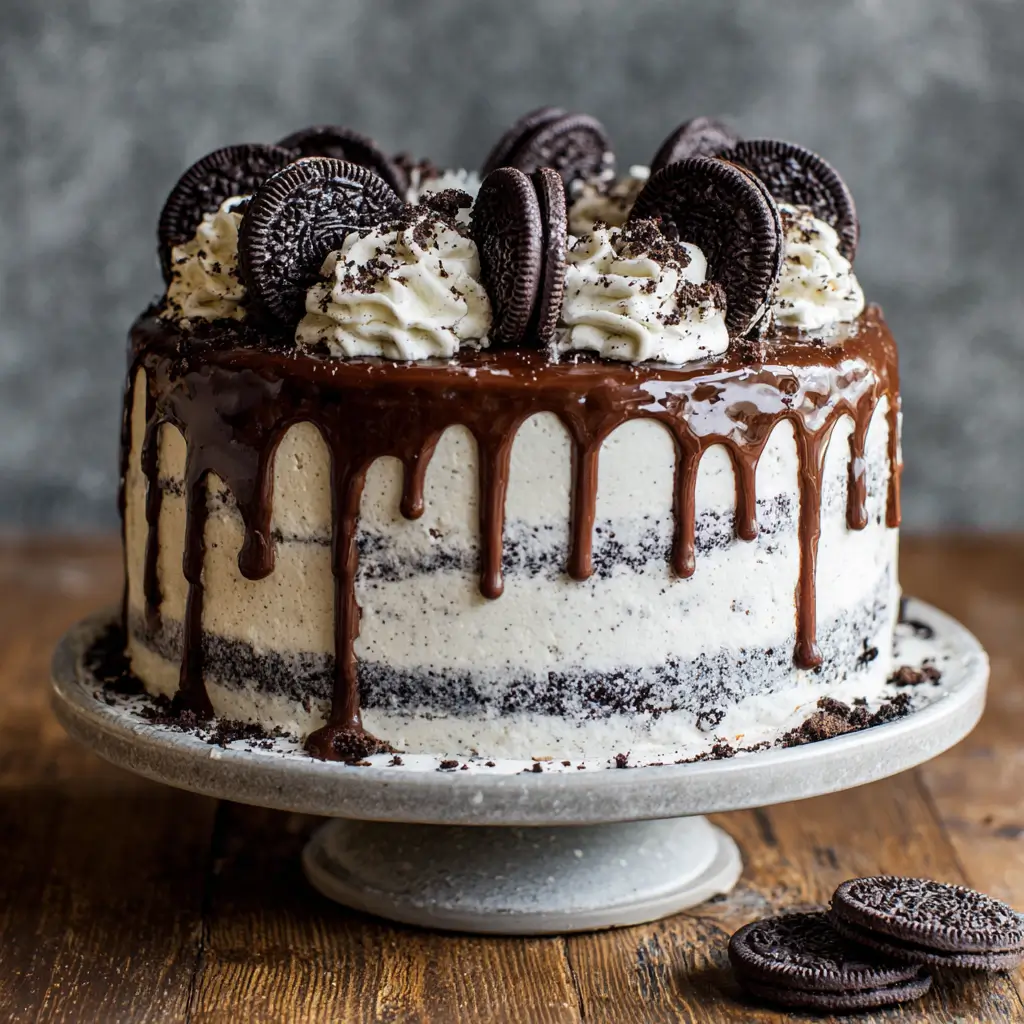 Oreo Cookies & Cream Cake