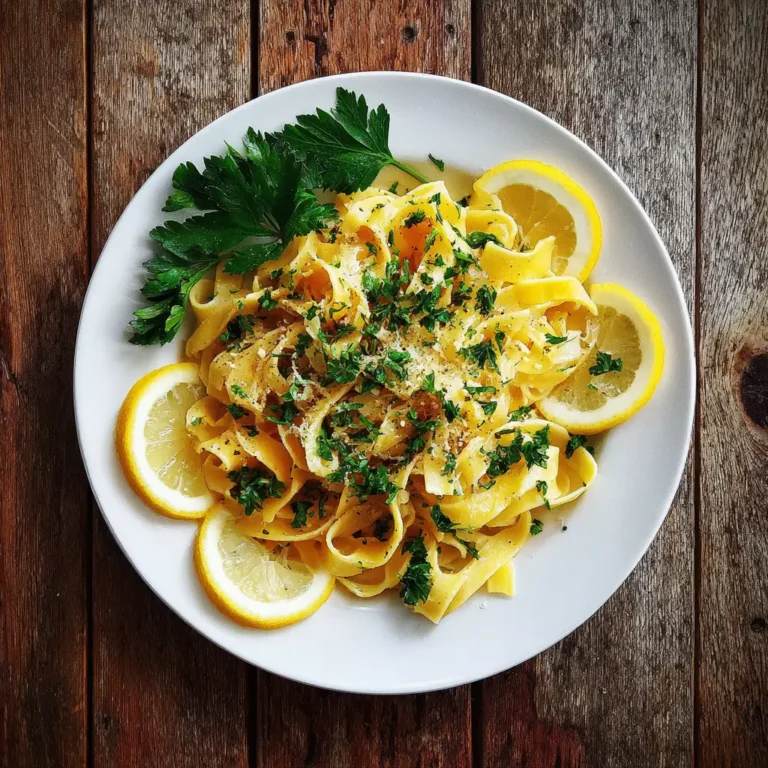Pasta al Limone