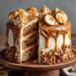 Peanut Butter Banana Cake