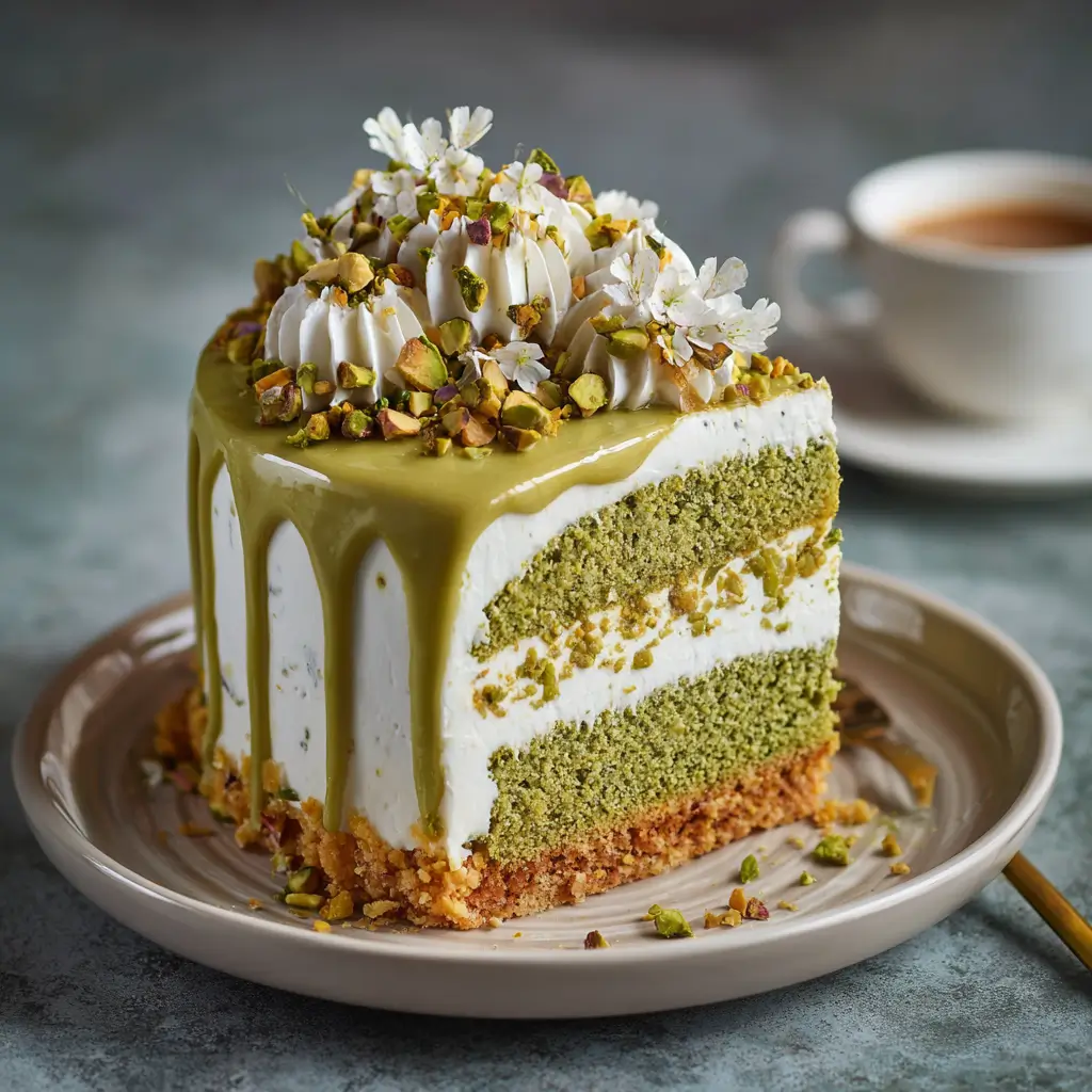 Pistachio Cream Dream Cake