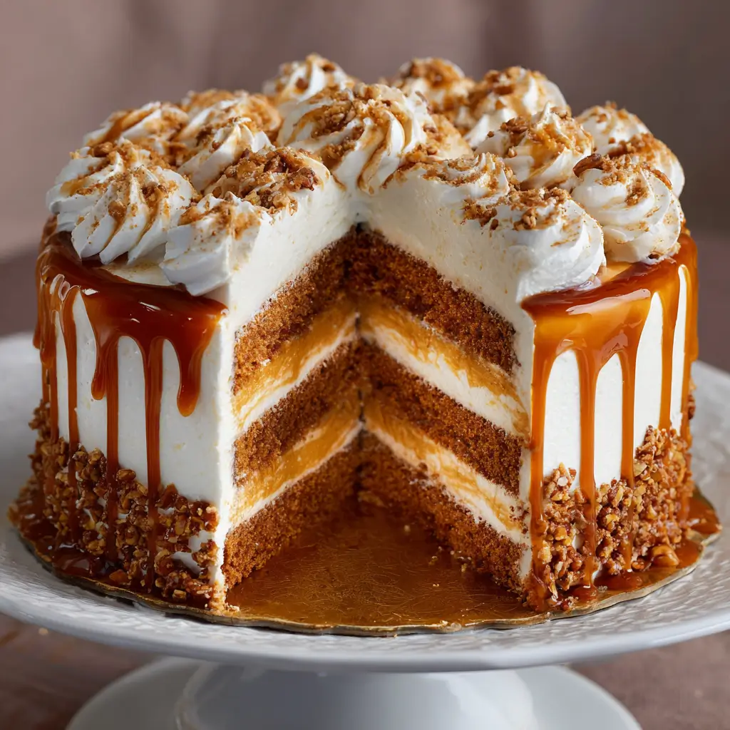 Pumpkin Spice Latte Cake