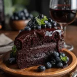 Red Wine Chocolate Cake