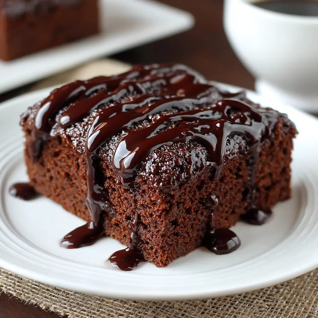 Simple Chocolate Snack Cake
