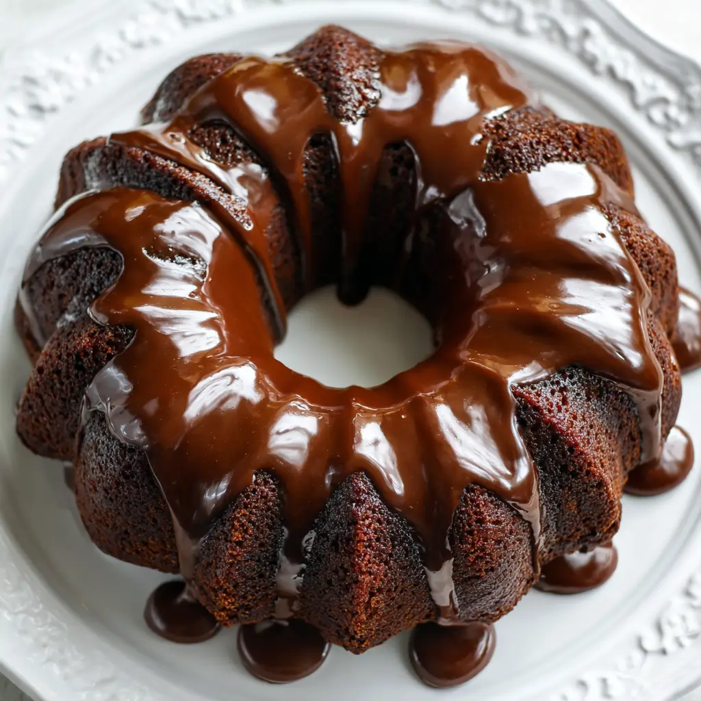 Sour Cream Chocolate Bundt Cake