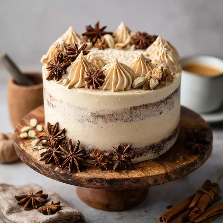 Spiced Chai Latte Cake