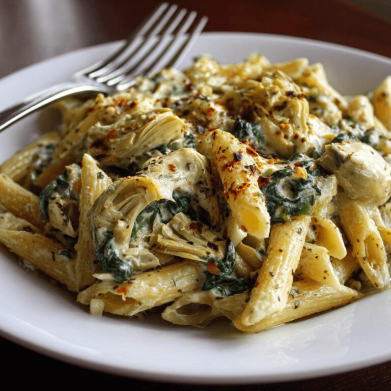 Spinach Artichoke Pasta
