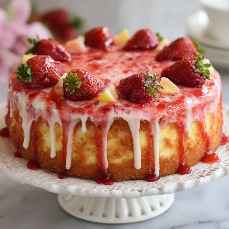 Strawberry Lemonade Cake