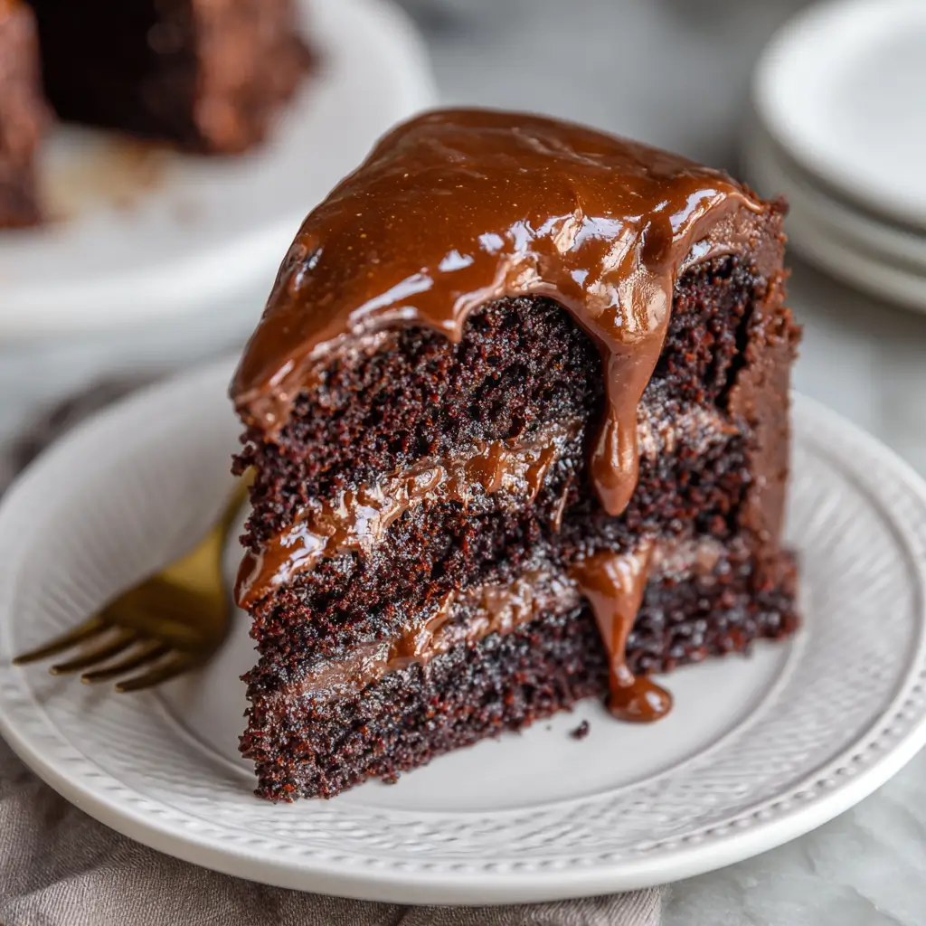 Super Moist Chocolate Layer Cake