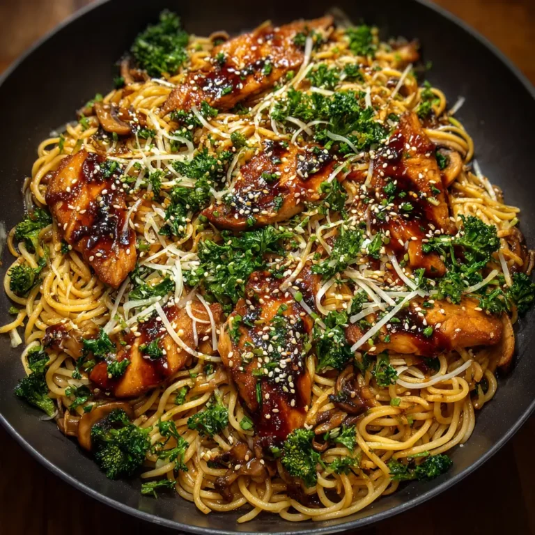 Teriyaki Chicken Noodle Pasta
