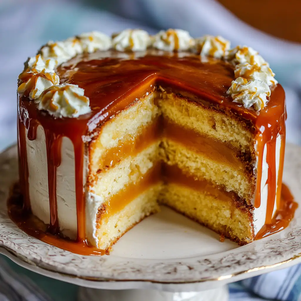The Best Ever Caramel Cake