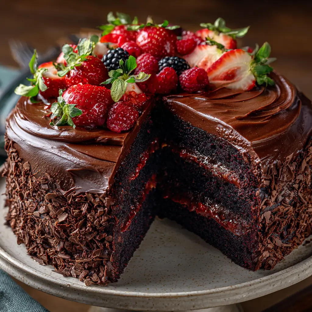 The Internet’s Most Popular Chocolate Cake