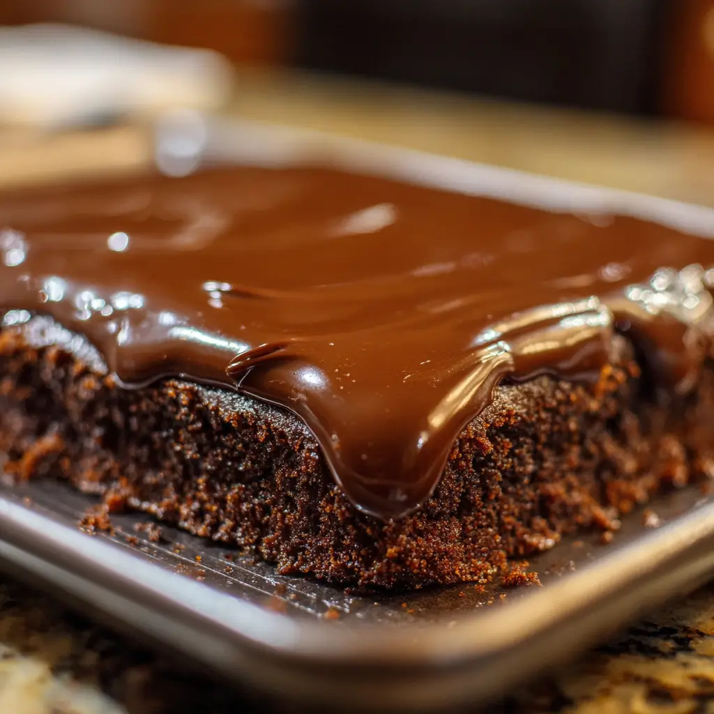 The Original Texas Chocolate Sheet Cake