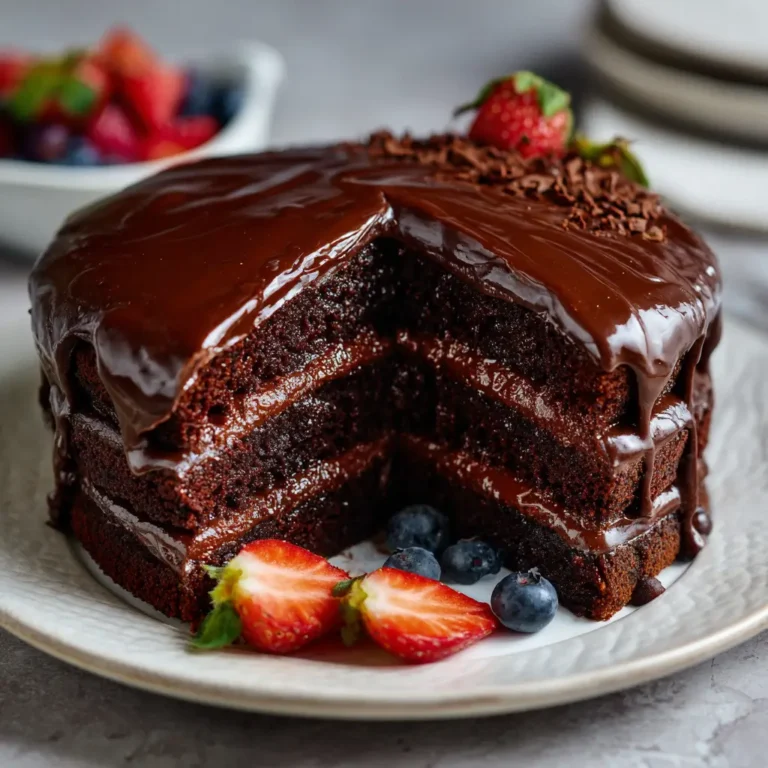 The Ultimate Chocolate Fudge Cake