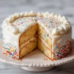 Vanilla Bean Birthday Cake