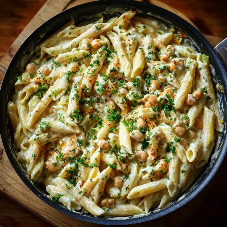 White Bean Alfredo Pasta
