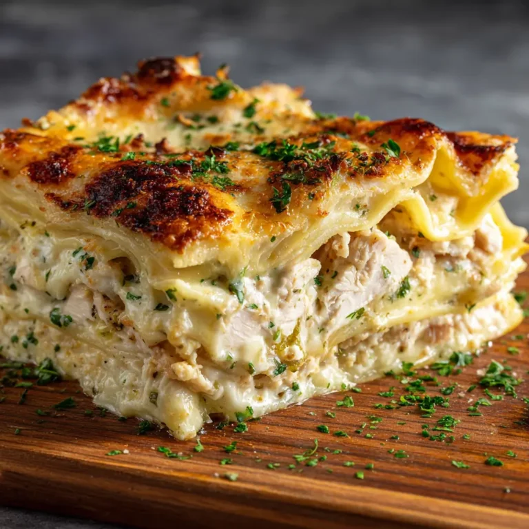 White Chicken Lasagna