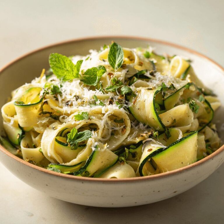 Zucchini Ribbon Pasta