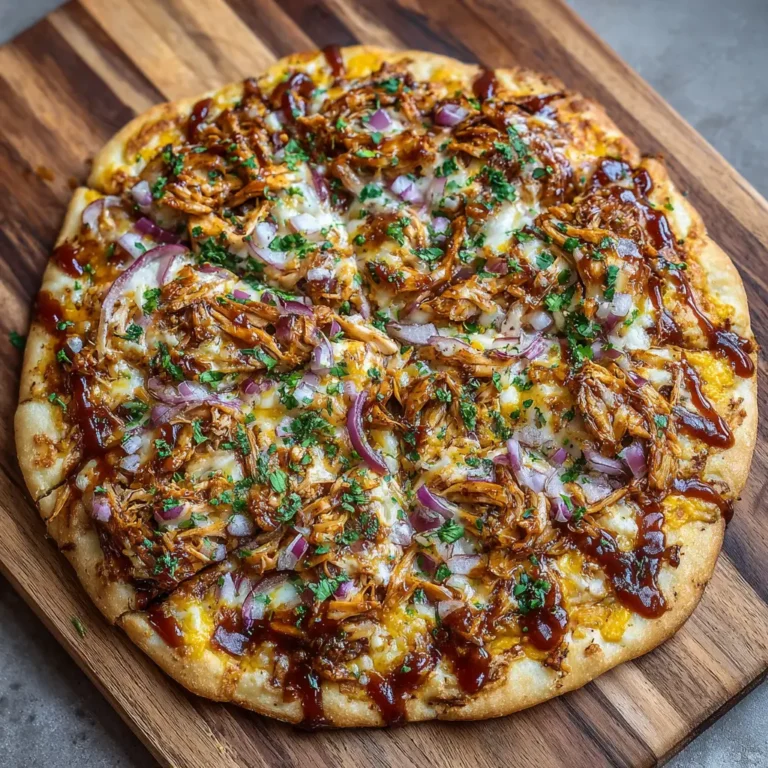 BBQ Chicken Pizza
