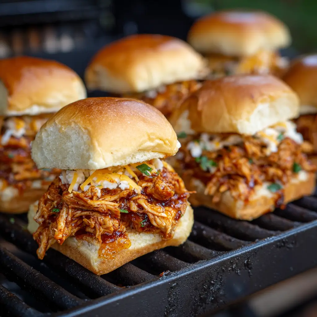 BBQ Chicken Sliders