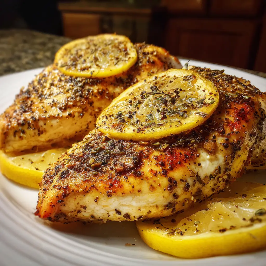 Baked Lemon Pepper Chicken