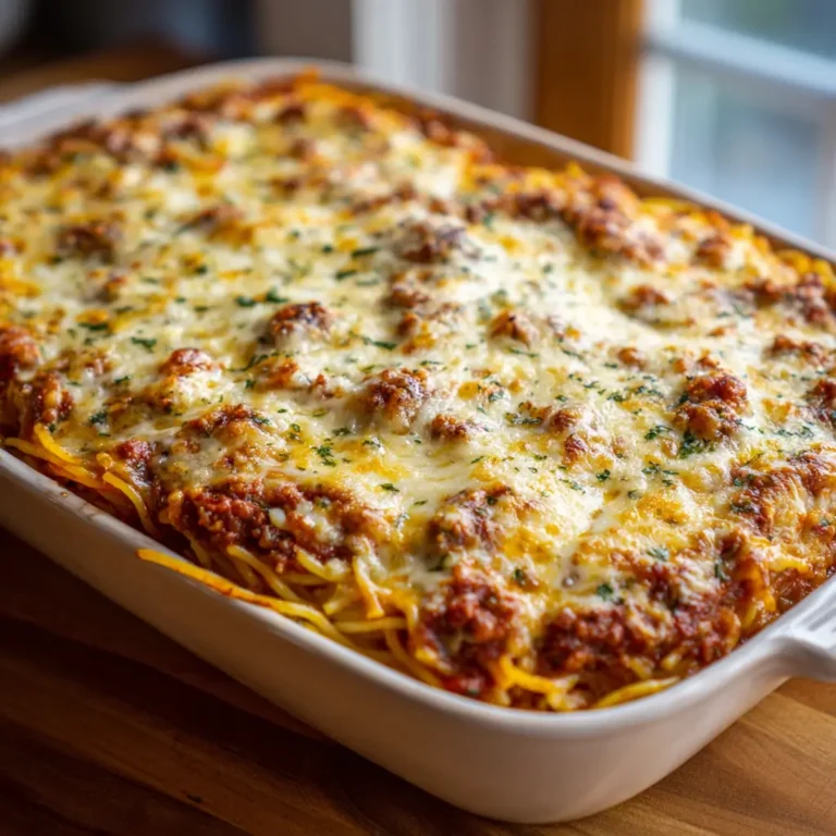 Baked Spaghetti with Ricotta