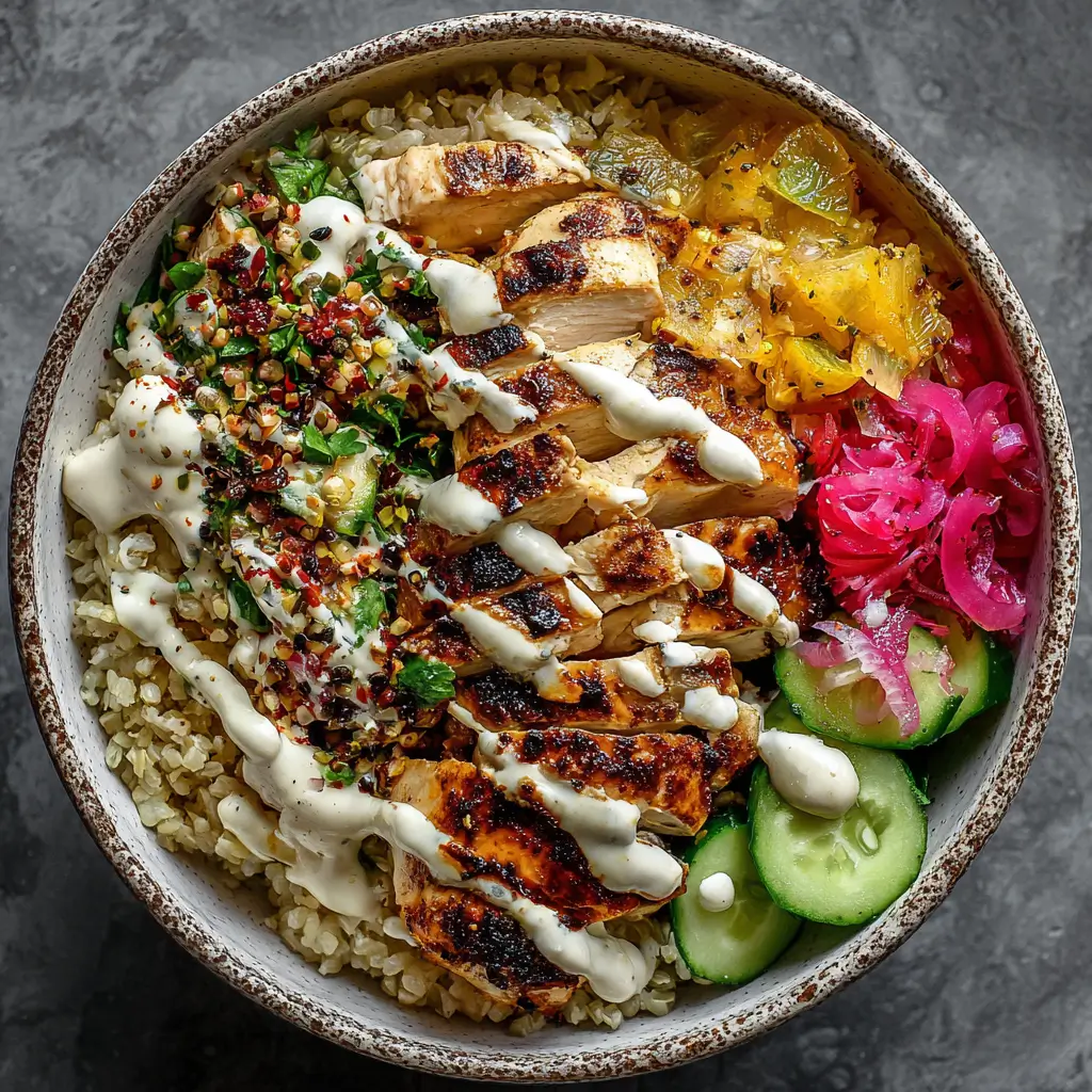 Chicken Shawarma Bowls