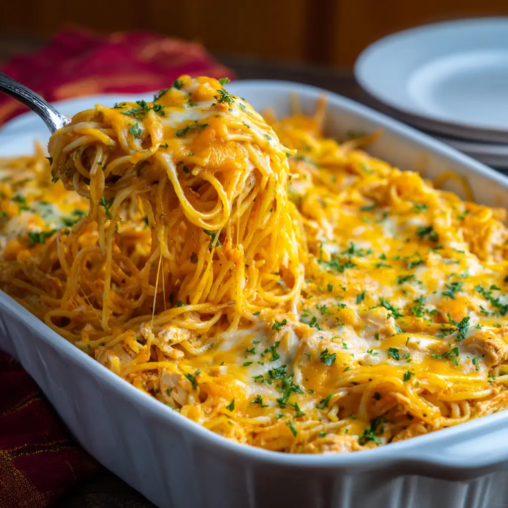 Chicken Spaghetti Casserole