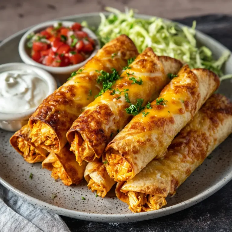 Chicken and Cheese Taquitos