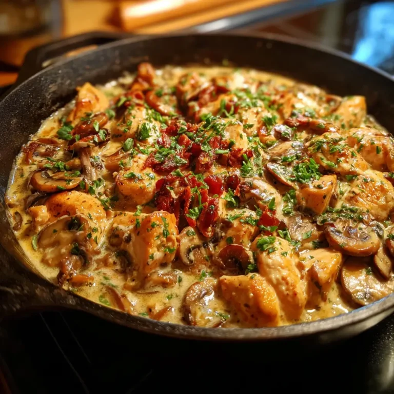 Chicken and Mushroom Skillet