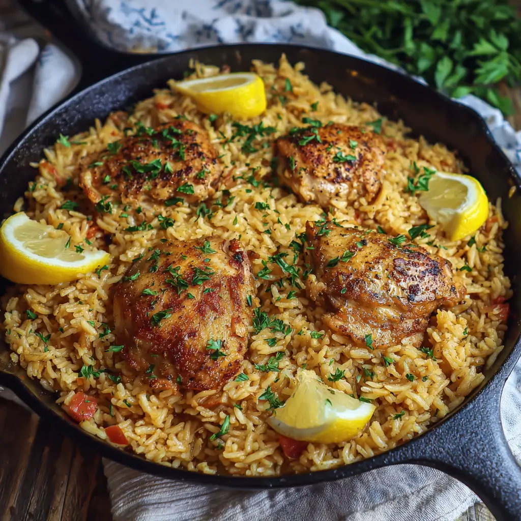 Chicken and Rice Skillet