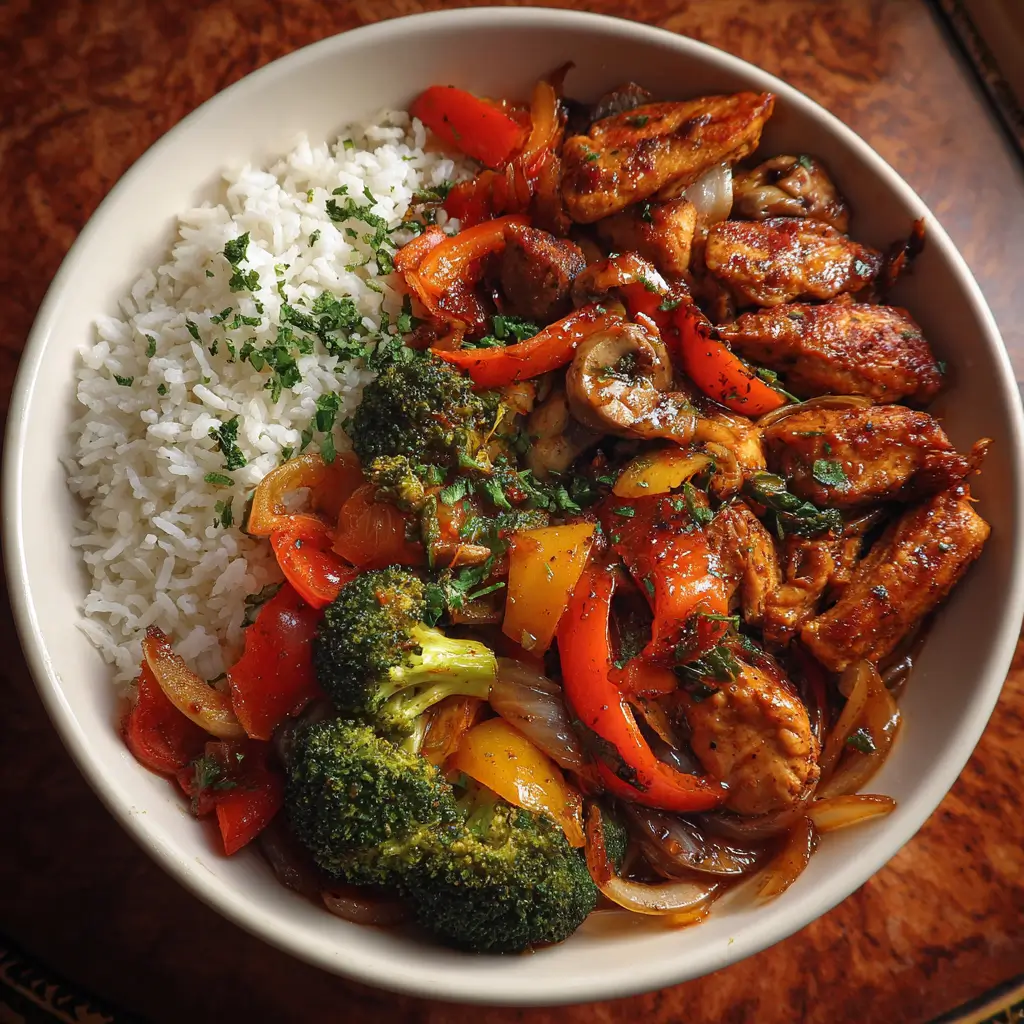 Chicken and Veggie Stir Fry