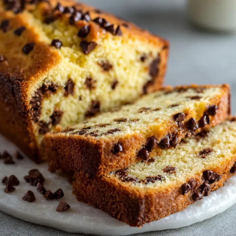 Chocolate Chip Pound Cake
