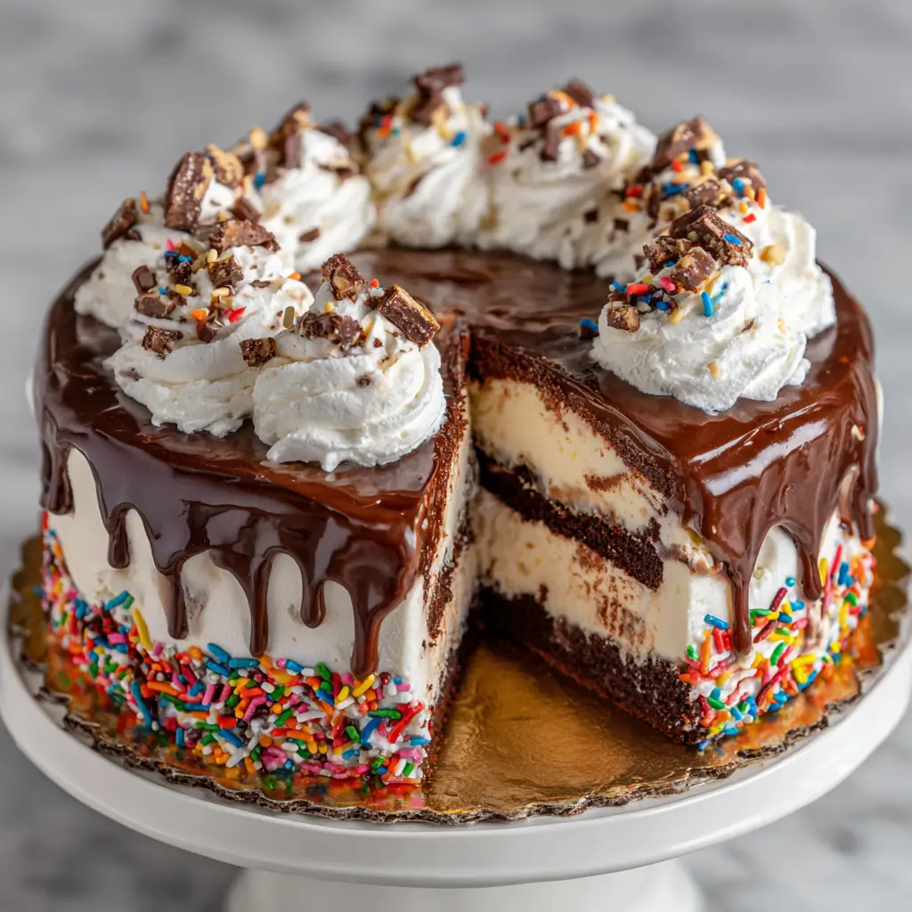 Chocolate Ice Cream Cake