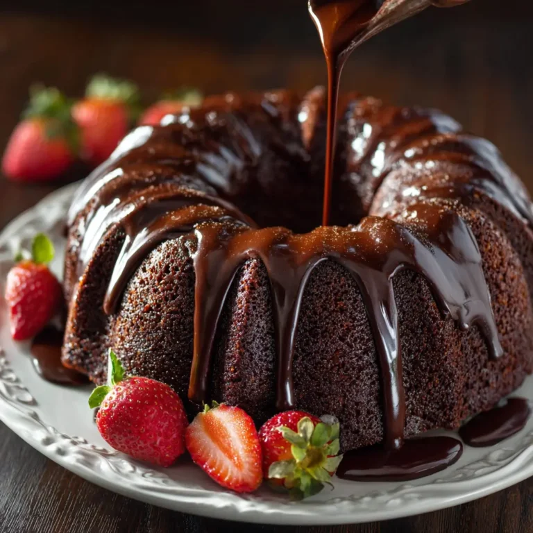 Chocolate Rum Bundt Cake