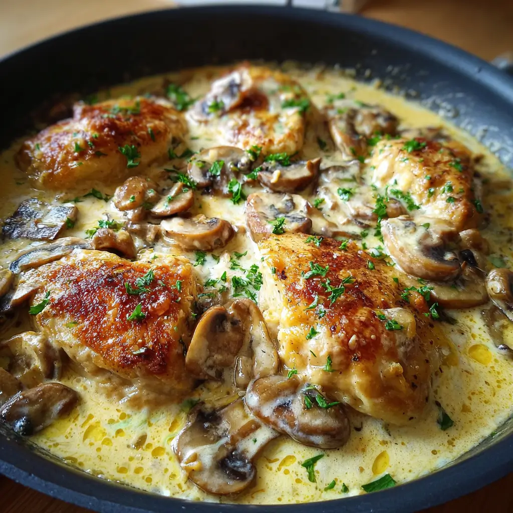 Creamy Mushroom Chicken