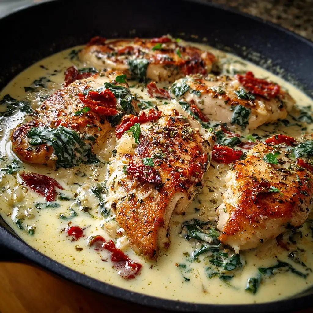 Creamy Tuscan Garlic Chicken
