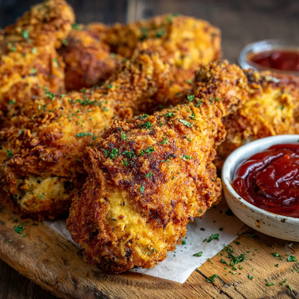 Crispy Oven-Fried Chicken