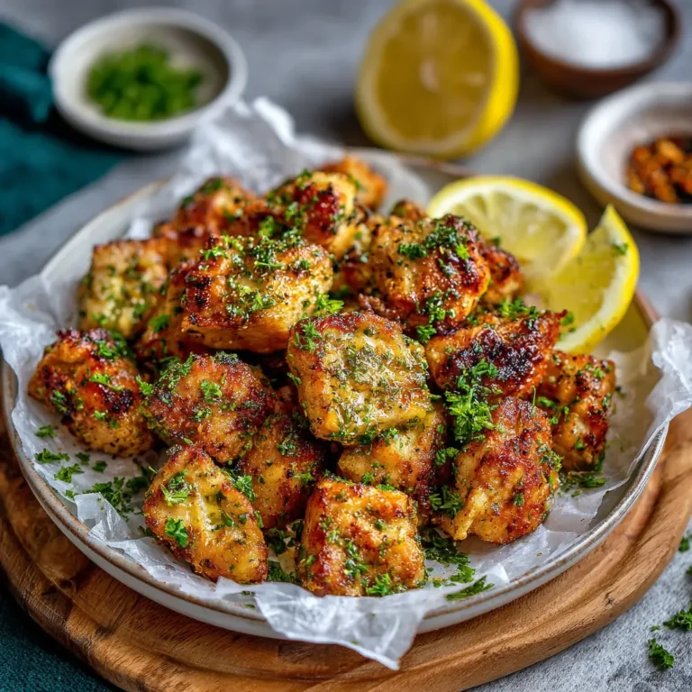 Garlic Butter Chicken Bites