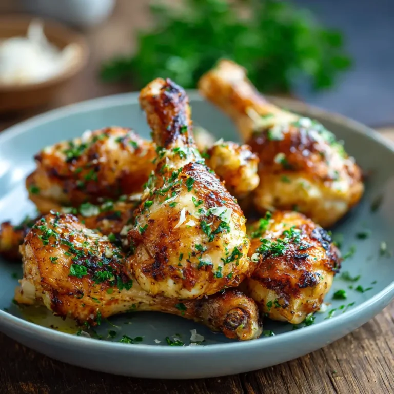 Garlic Butter Chicken Drumsticks