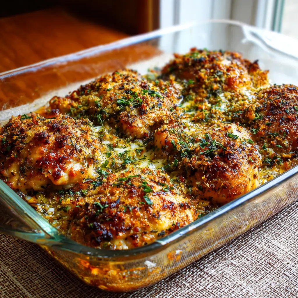 Garlic Herb Chicken Bake