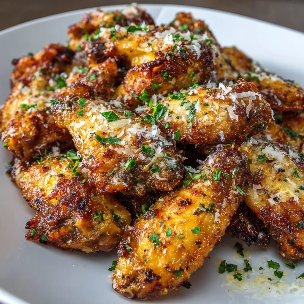 Garlic Parmesan Chicken Wings