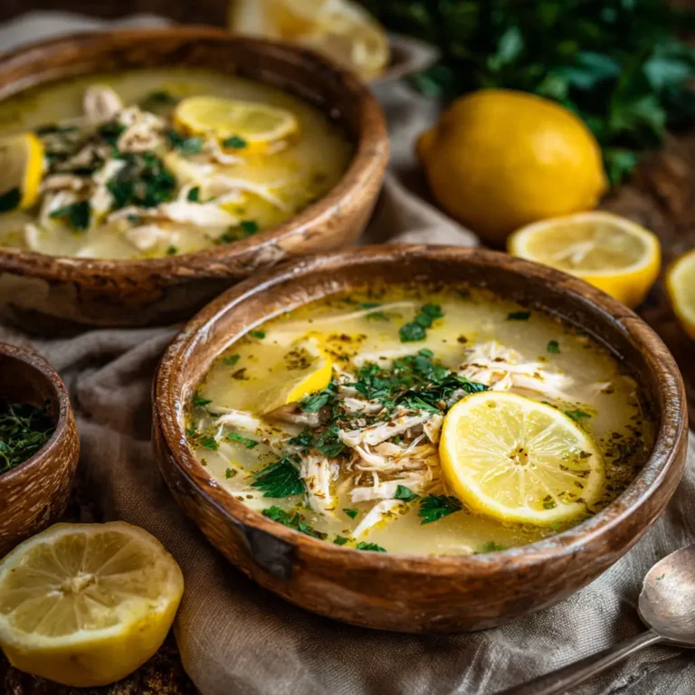 Greek Lemon Chicken Soup