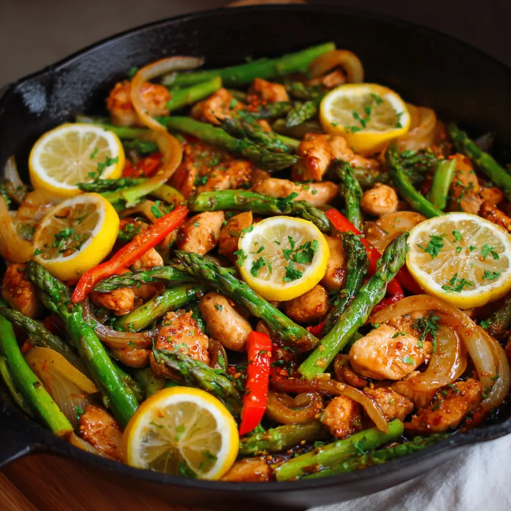 Honey Lemon Chicken Stir Fry