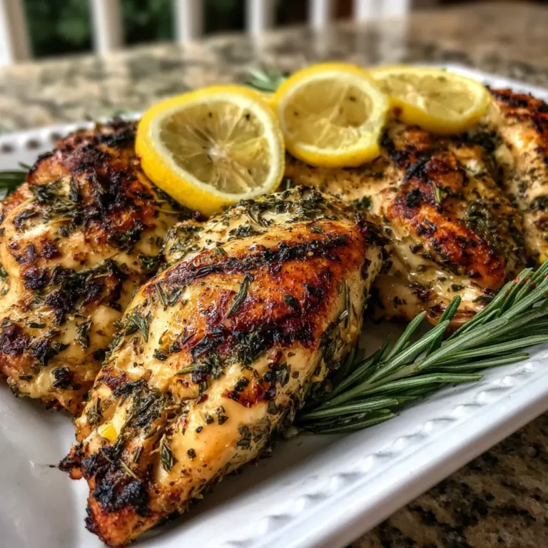 Lemon Herb Grilled Chicken
