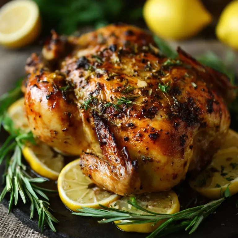 Lemon Herb Roasted Chicken