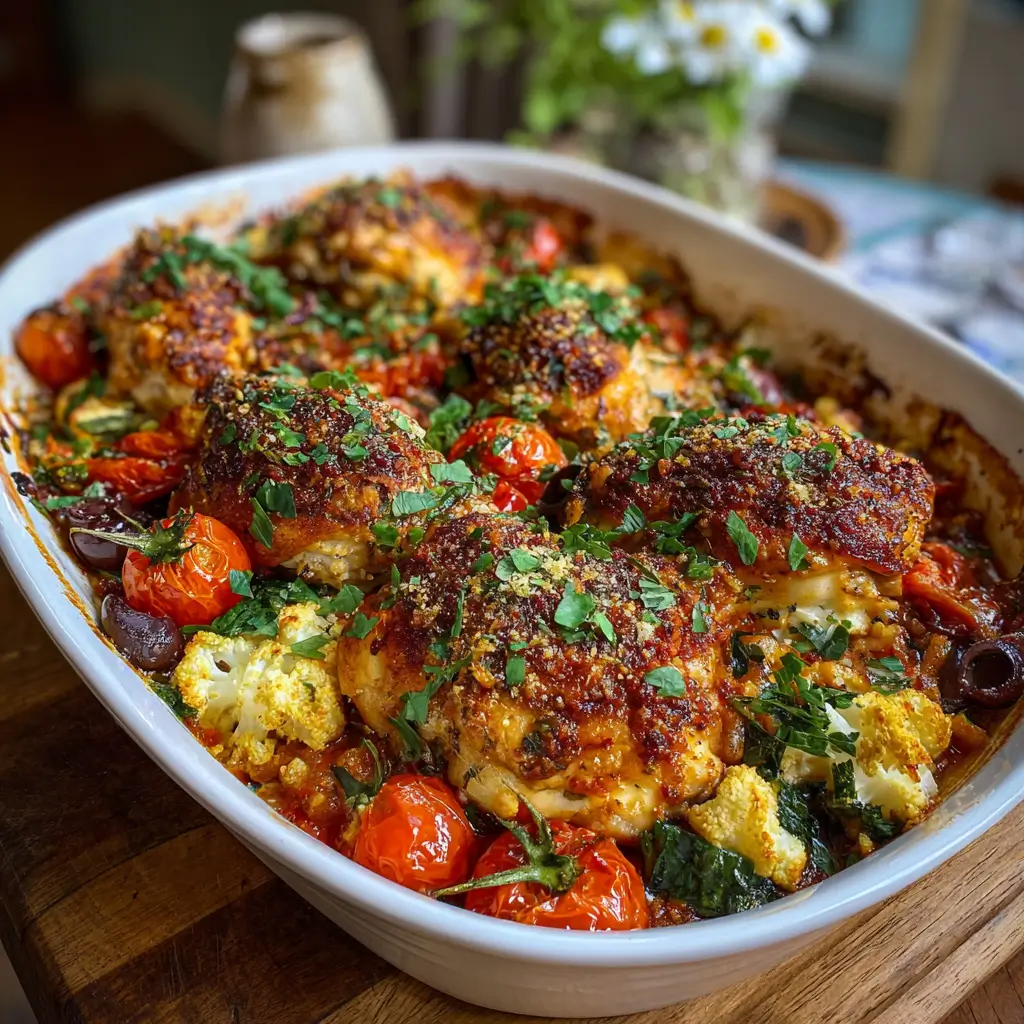 Mediterranean Chicken Bake