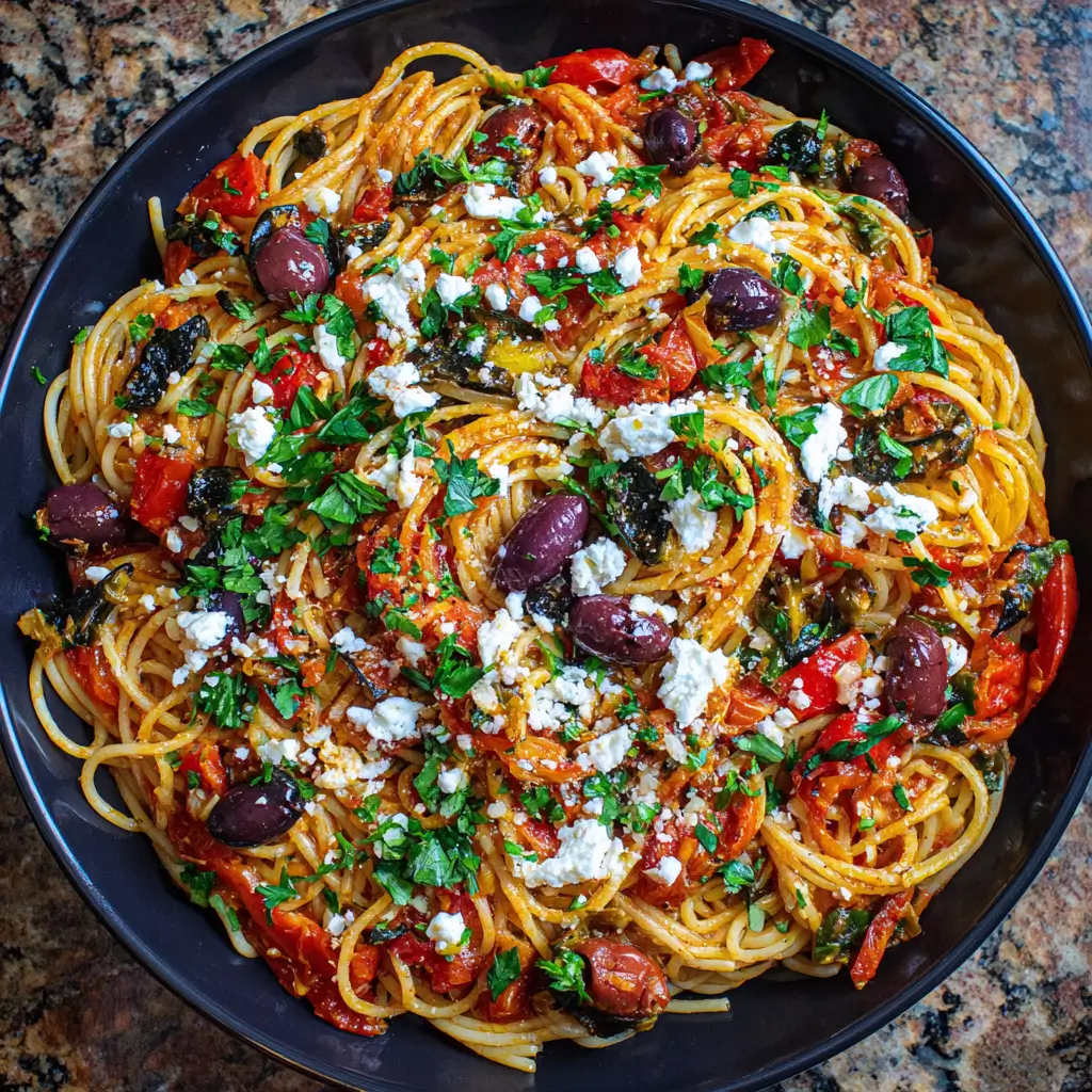 Mediterranean Spaghetti